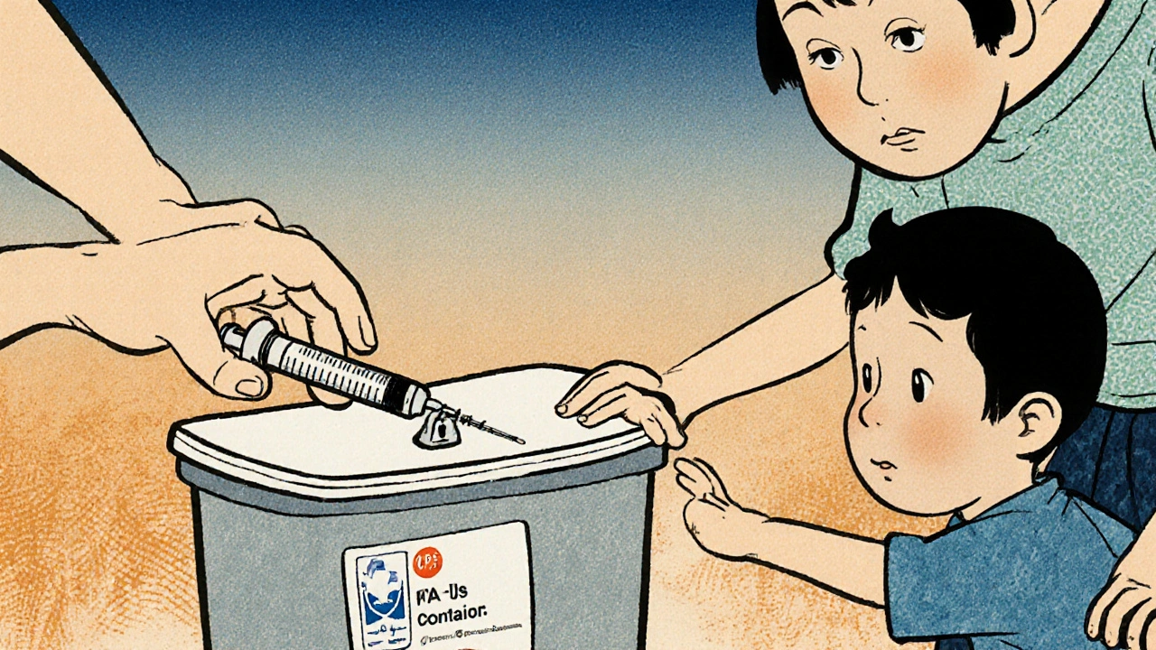 How to Safely Dispose of Sharps and Needles from Injected Medications