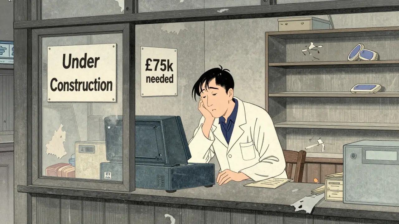 Rural pharmacy staff stressed over outdated equipment