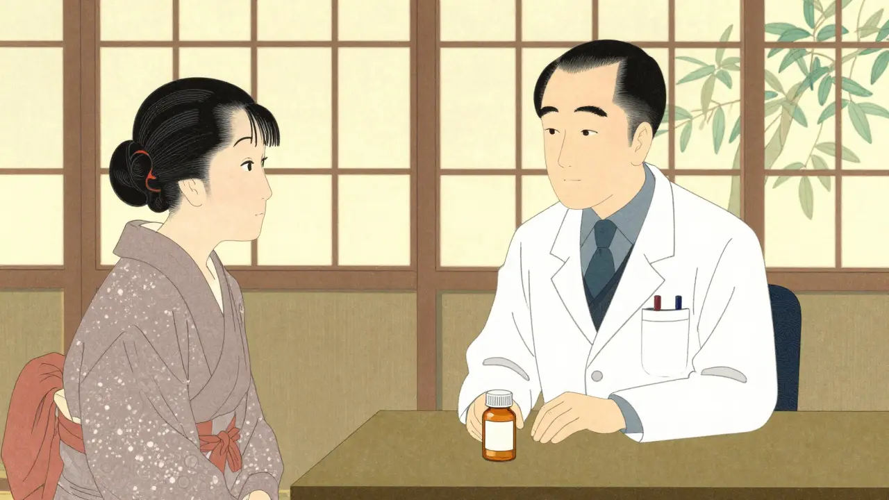 Doctor and patient reviewing simplified prescription plan together.