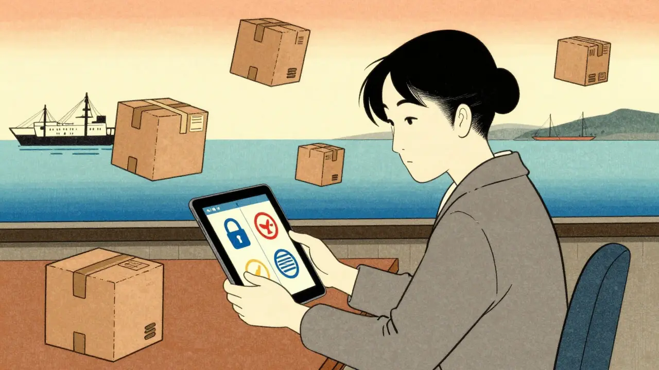Illustration of safe online purchase of generic allergy pills