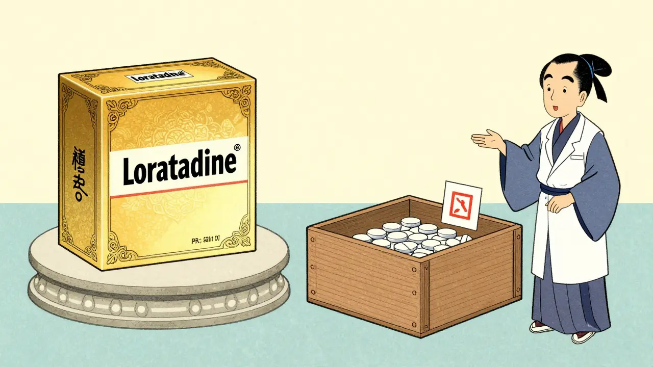 Comparison of expensive brand vs cheap generic pills